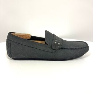 John Varvatos USA Gray Slip on Loafers 10.5